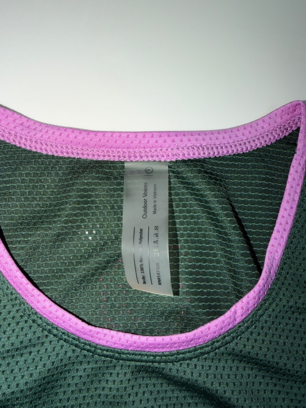 EUC Outdoor Voices RecMesh Athletic Tank and Shorts Tank Set Small - Picture 5 of 10